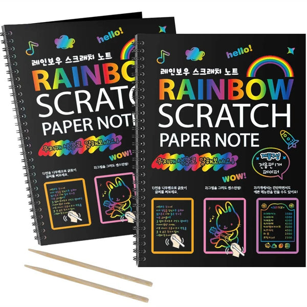 Magic Rainbow Scratch Art Kit