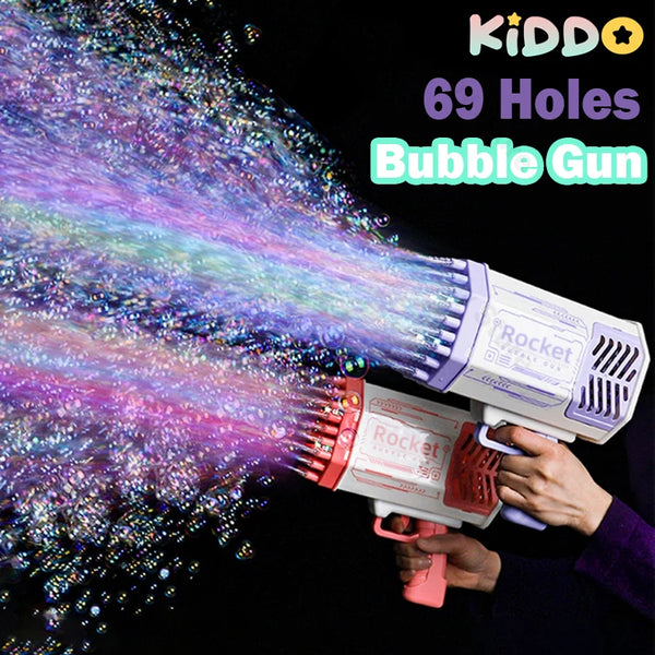 Rocket Bubble Blaster for Kids