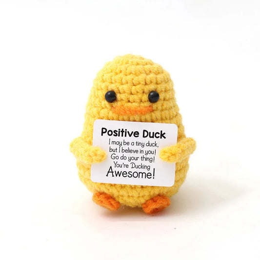 Joyful Duck Crochet Ornaments