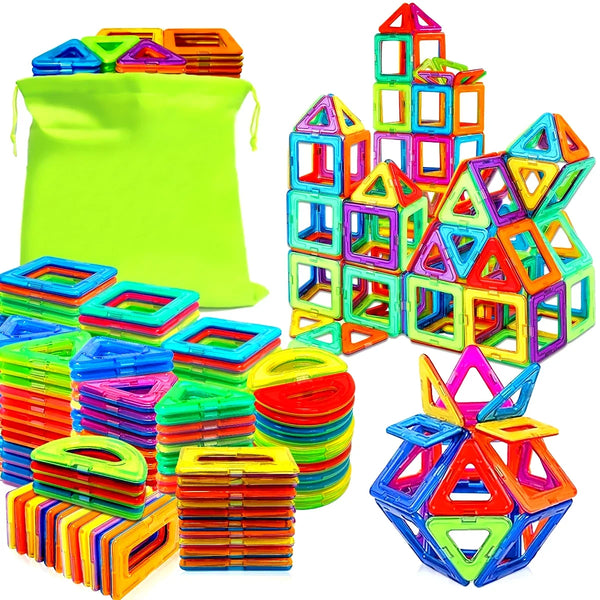 Colorful Build & Learn Blocks